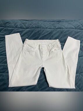 White MOTHER Jeans 24